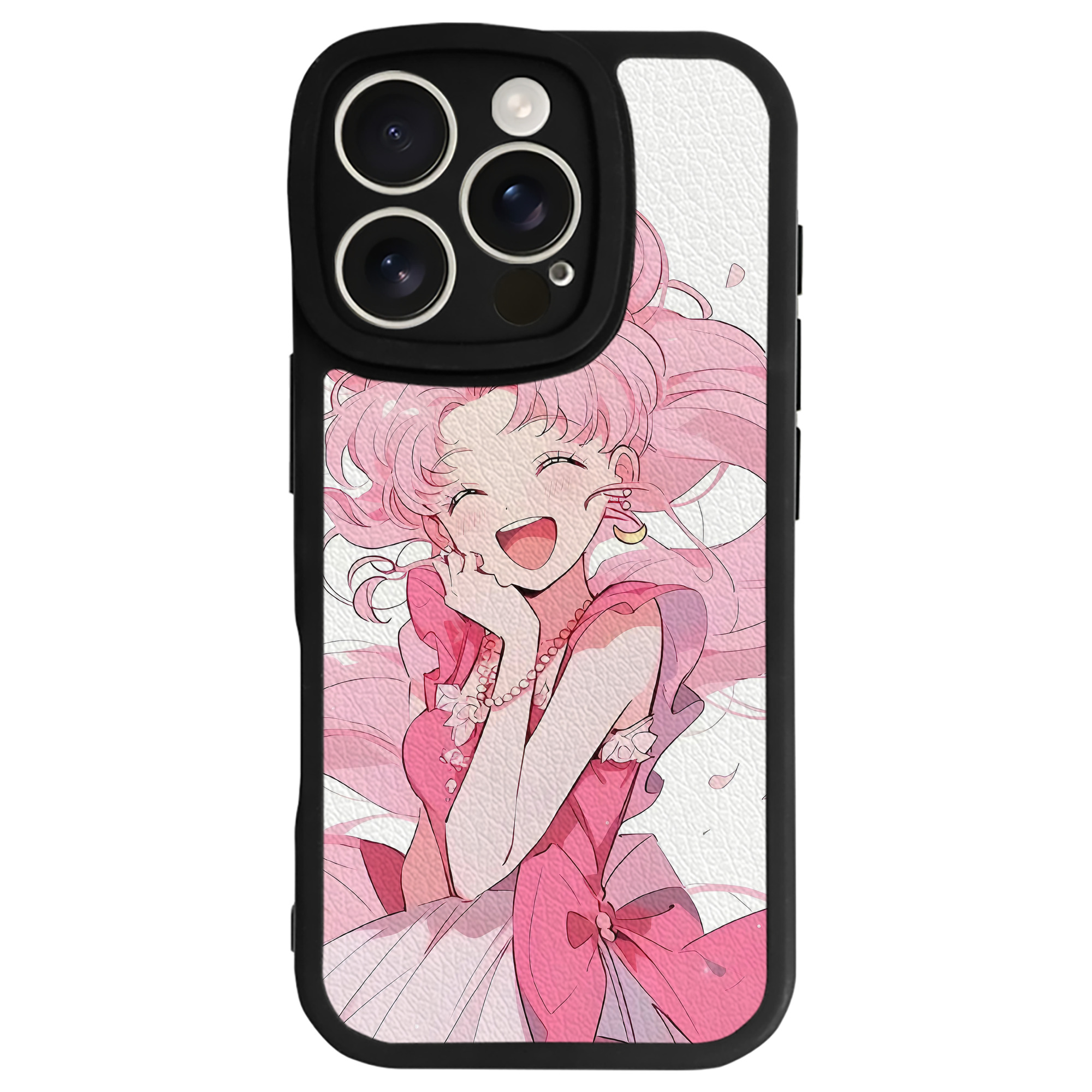 （画像用） 美少女戦士セーラームーン Sailor Moon 【iPhone 16シリーズ対応】シリコンスマホケース（レザー調） 材質：シリコン